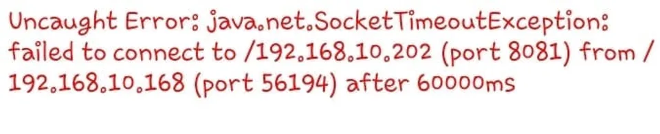 How to Fix the Expo "Network Response Timed Out" Error